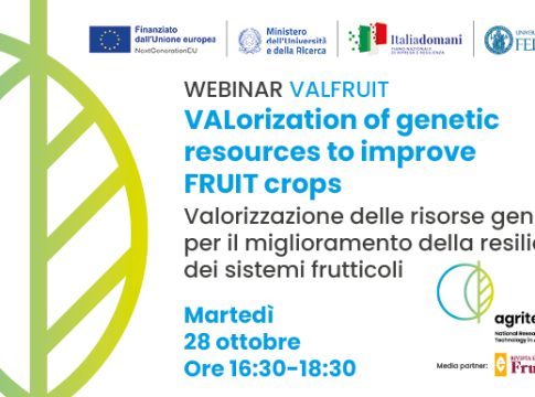 Valfruit: valorizzare le risorse genetiche per migliorare la resilienza dei sistemi frutticoli