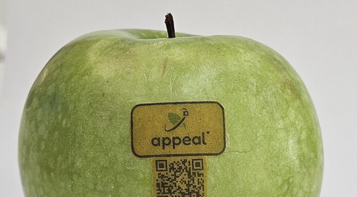 Le etichette della frutta diventano commestibili etichetta commestibile