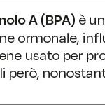 Sigillanti in resina e bisfenolo A (BPA).