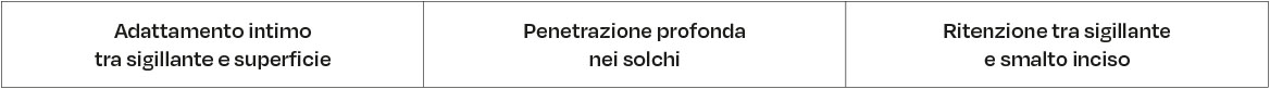 Fattori chiave per il successo dei sigillanti.