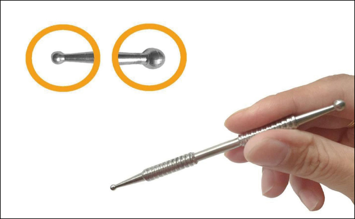 Fig. 9 Stiletto per auricoloterapia.