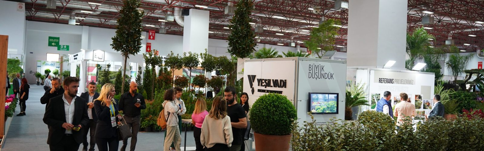 Operatori e aziende florovivaistiche alla Landscape Istanbul Fair di Istanbul