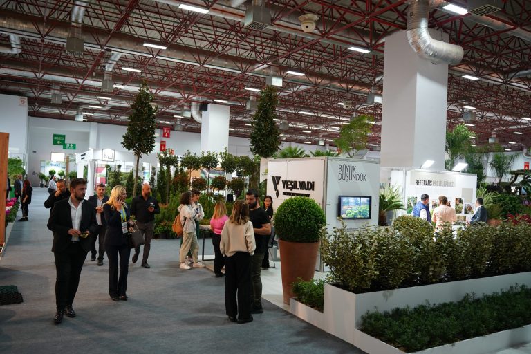 Operatori e aziende florovivaistiche alla Landscape Istanbul Fair di Istanbul