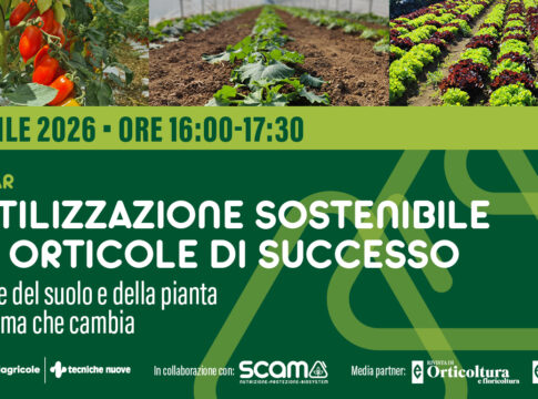 Webinar: Fertilizzazione sostenibile per orticole di successo
