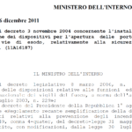 Dal 18 febbraio illegali i maniglioni antipanico senza CE