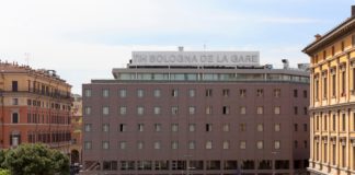 Pigmento® rosso terra per la facciata l’hotel NH Bologna De La Gare