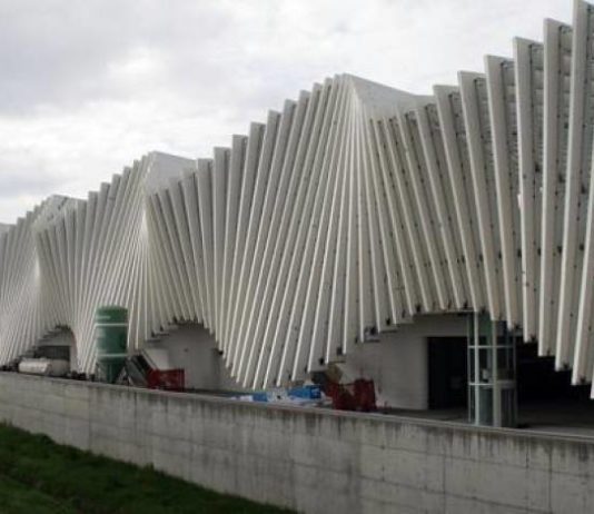 Di Calatrava le onde d’acciaio della nuova stazione di Reggio Emilia