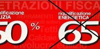 Per i serramenti meglio il bonus del 50%. UNCSAAL fa marcia indietro