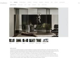 Rimadesio rinnova il suo spazio on-line in senso contemporaneo