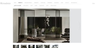 Rimadesio rinnova il suo spazio on-line in senso contemporaneo