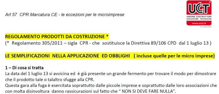 UCCT corsi settembre