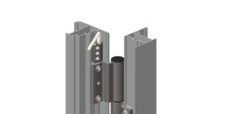 Nuovo sistema di regolazione per cerniera ad infilare Slim Rapid