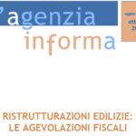 Aggiornata guida ristrutturazioni. Ribadito 50% per l’antieffrazione