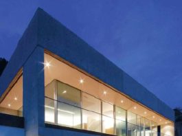 Non solo finestre in alluminio a T.T, ma grandi superfici di vetro