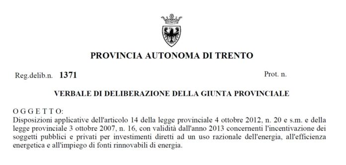 bando trento