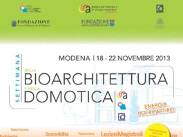 Al via a Modena la “Settimana della Bioarchitettura e della Domotica 2013”