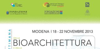 Al via a Modena la “Settimana della Bioarchitettura e della Domotica 2013”