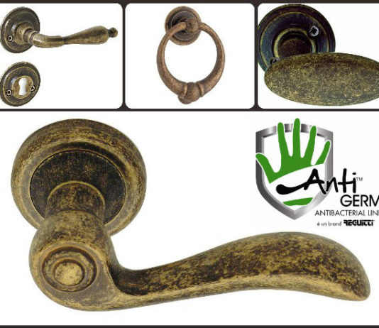 ANTIGERM® offerto di serie sulle finiture Ottone Antico di Reguitti