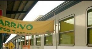 Sul Treno Verde 2014 sale pure il cartoon WebeRino di Saint-Gobain