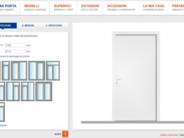 Per creare la porta della propria casa in modo pratico e veloce con pochi click