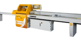 Ottimizzatrice a spintore “dedicata” al mondo del serramento in legno