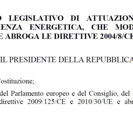Efficienza energetica edifici PA. Il Governo emana decreto stanziando oltre 540 milioni