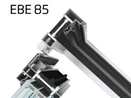 Selezionato per il 23° Compasso d’Oro pure l’infisso Ebe in mostra a Milano