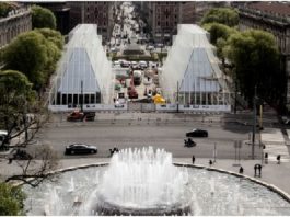 Inaugurato Expo Gate porta, d’acciaio e vetro, di accesso dell’Esposizione universale di Milano