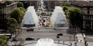 Inaugurato Expo Gate porta, d’acciaio e vetro, di accesso dell’Esposizione universale di Milano