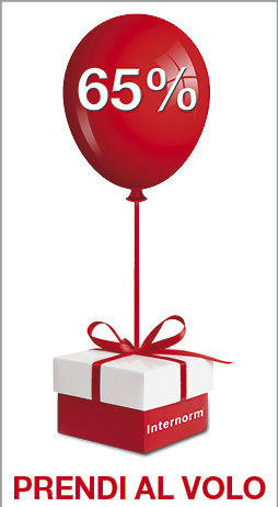 Avvio promozione Internorm: 65% di detrazione, colore speciale e triplo vetro inclusi