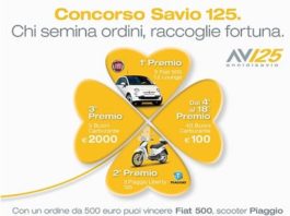 Per il suo 125° Savio indice il concorso: chi semina ordini raccoglie fortuna