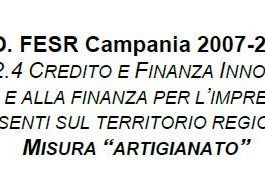 Bando innovazione Artigianato Campano. Boom di domande già dal 1° giorno