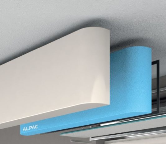 Si aggancia tramite un sistema a click. Nuovo cassonetto per ristrutturazione