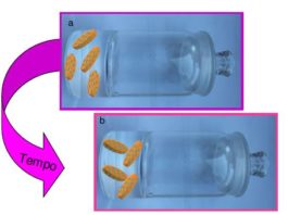 Con il tempo il vetro si trasforma. Mostrata la transizione spontanea tra due vetri