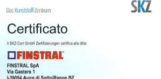 Certificazione EN ISO 50001 per Finstral. Obiettivo abbattere i consumi energetici del 25%