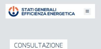 Stati Generali dell’Efficienza Energetica. Consultazione pubblica aperta fino al 25 luglio