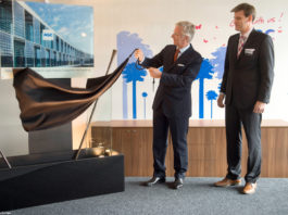 Inaugurato a Gosselies l’AGC Technovation Centre. Presente Sua Maestà Filippo, re dei Belgi