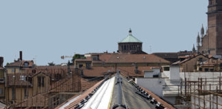 Ristrutturazione Procura Tribunale di Monza, sul tetto bilico Designo RotoTronic