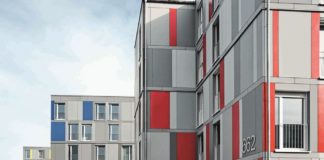 Finestre PVC Schüco per l’involucro degli originali ecoedifici studenteschi di Heidelberg