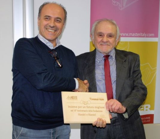 I serramentisti di Maestri e Maestri in visita alla Master per celebrare il 10° dell’associazione