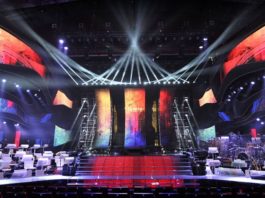 La magia del vetro, prodotto in Italia, brilla sulla ribalta del Festival di Sanremo