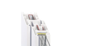 Profondità 80mm, 7 camere e innovativa formula di finitura. Nuova serie di profili in PVC