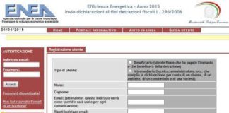 Detrazioni fiscali 65%. ENEA aggiorna sito per invio richieste 2015