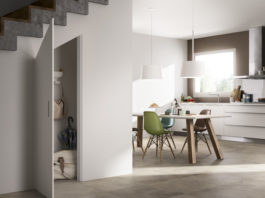 Soluzione porta filomuro per chiudere ogni spazio con stile e funzionalità