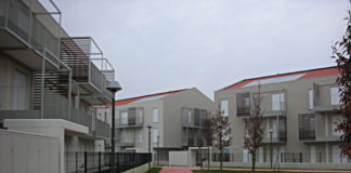 Residenza Villafranca Padovana. Per i fori finestra impiegati 280 monoblocchi isolanti