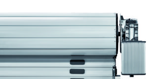 Nuova serranda – veloce e silenziosa – con motorizzazione e trasmissione diretta