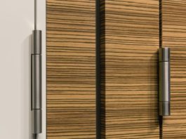 Cerniera minimalista ed essenziale per i profili dell’architettura contemporanea