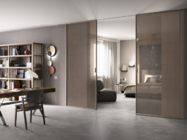 Map, Strip, Lino. Nuovi ed esclusivi cristalli decorati per Scenari di porte a vetro