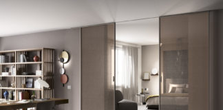 Map, Strip, Lino. Nuovi ed esclusivi cristalli decorati per Scenari di porte a vetro