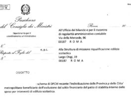 Firmato decreto sblocco patto stabilità: 100 milioni per l’edilizia scolastica